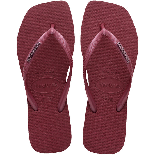 Havaianas Slim Square Logo Metallic