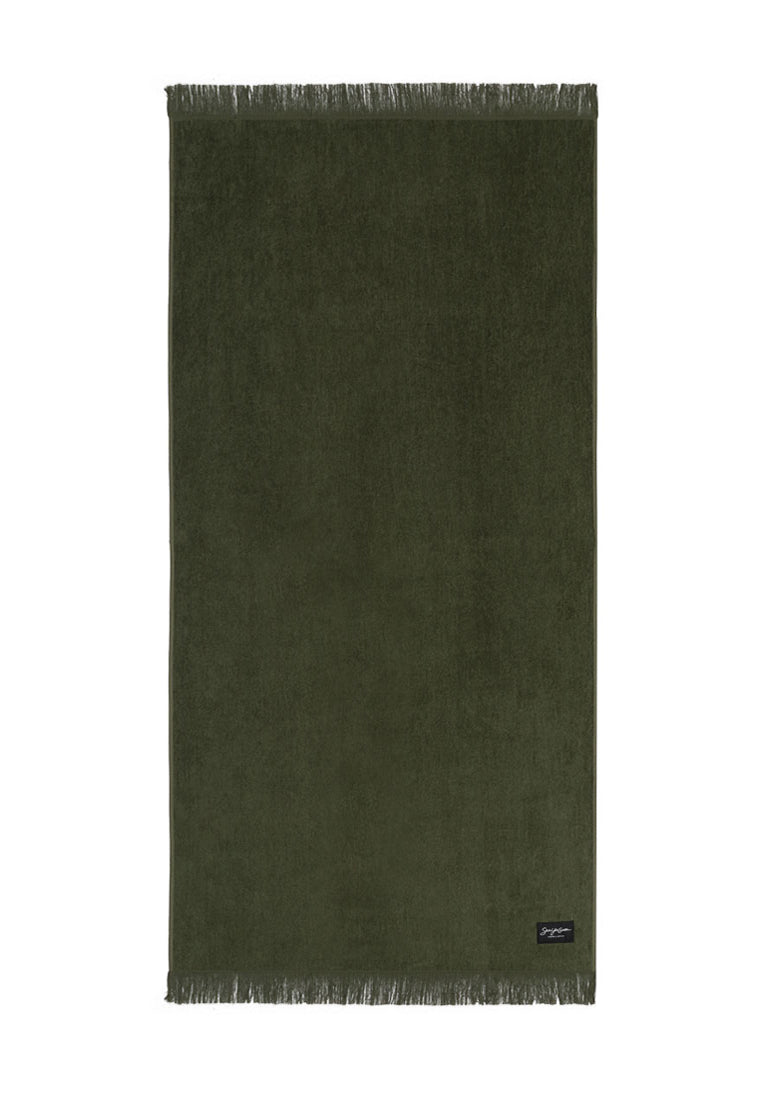 Belle Ile Velour Khaki