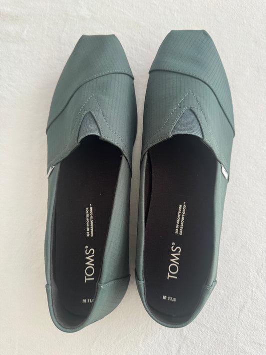 TOMS Dark Forrest Green Ripstop