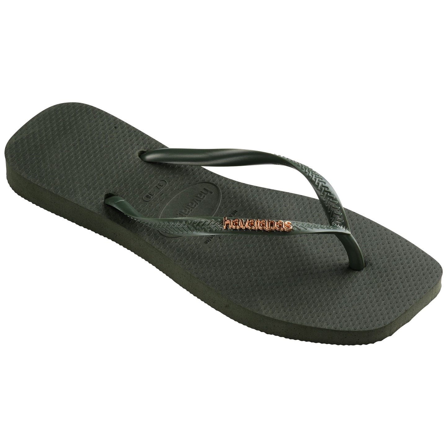 Havaianas Square Logo Metallic