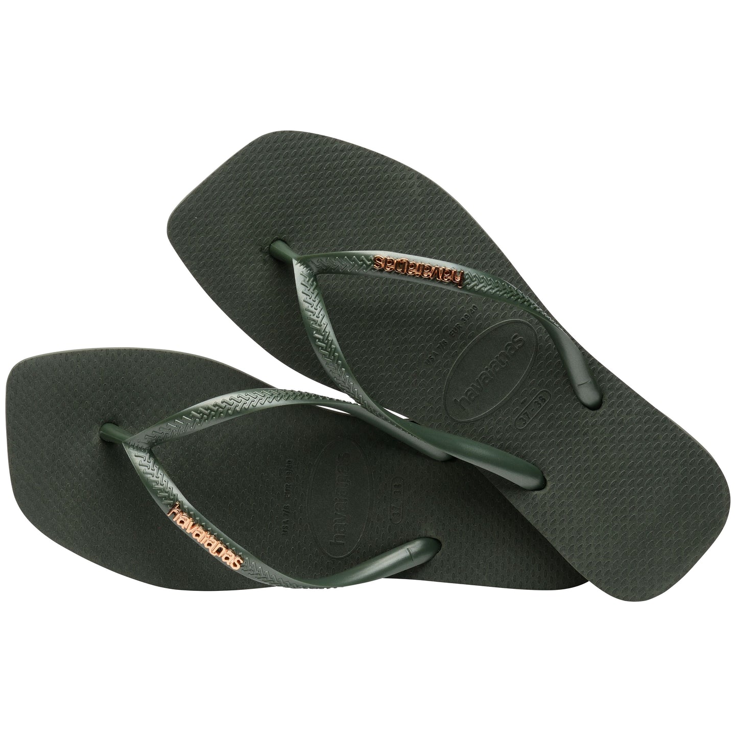 Havaianas Square Logo Metallic