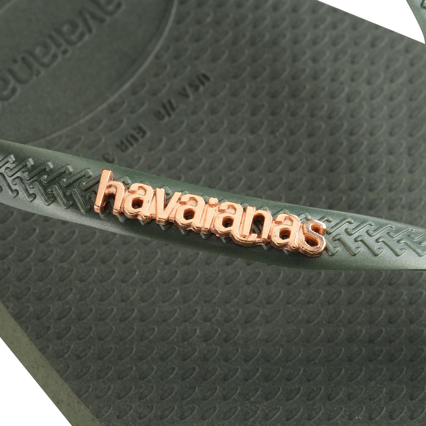 Havaianas Square Logo Metallic