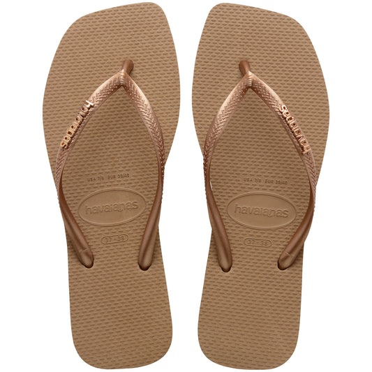 Havaianas Slim Square Logo Metallic
