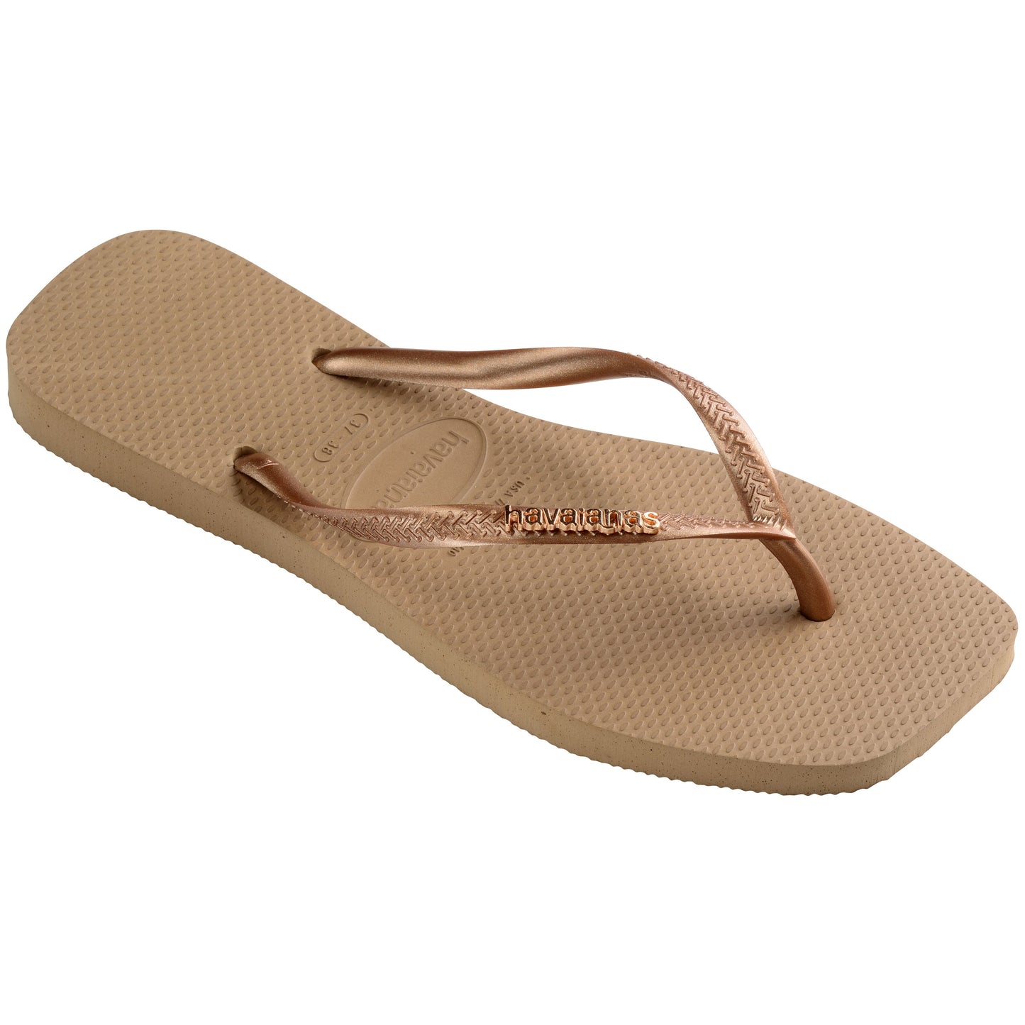 Havaianas Square Logo Metallic