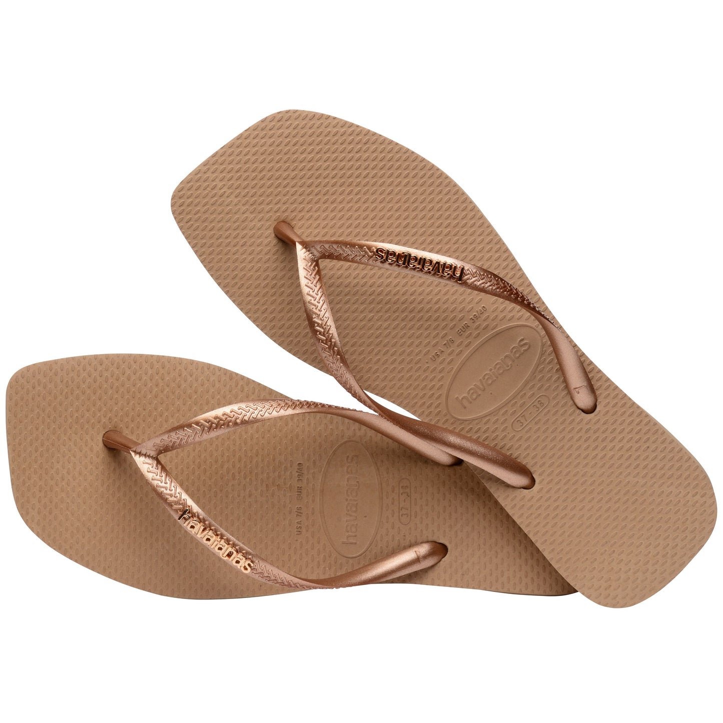 Havaianas Square Logo Metallic