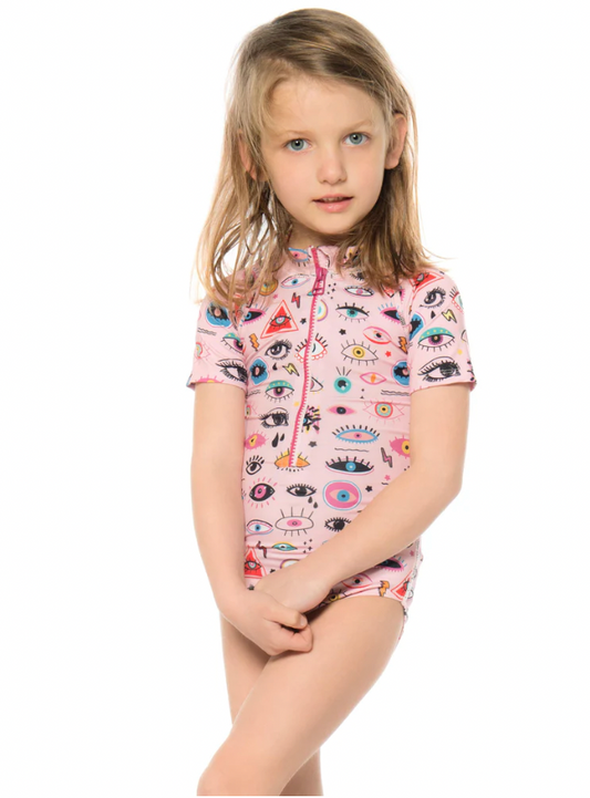 Girls' Bodysuit Electric Eyes