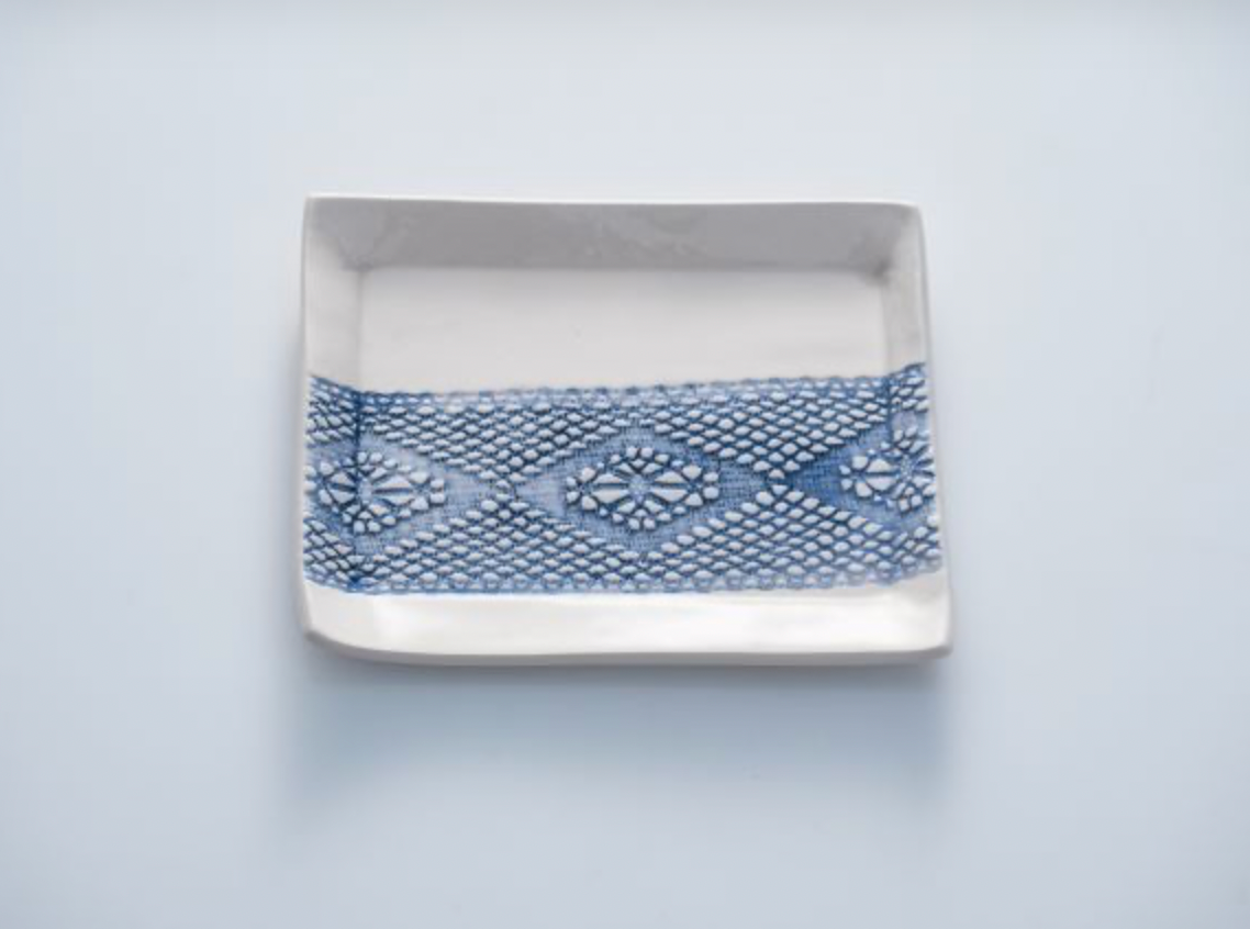 Granma's rectangle platter small