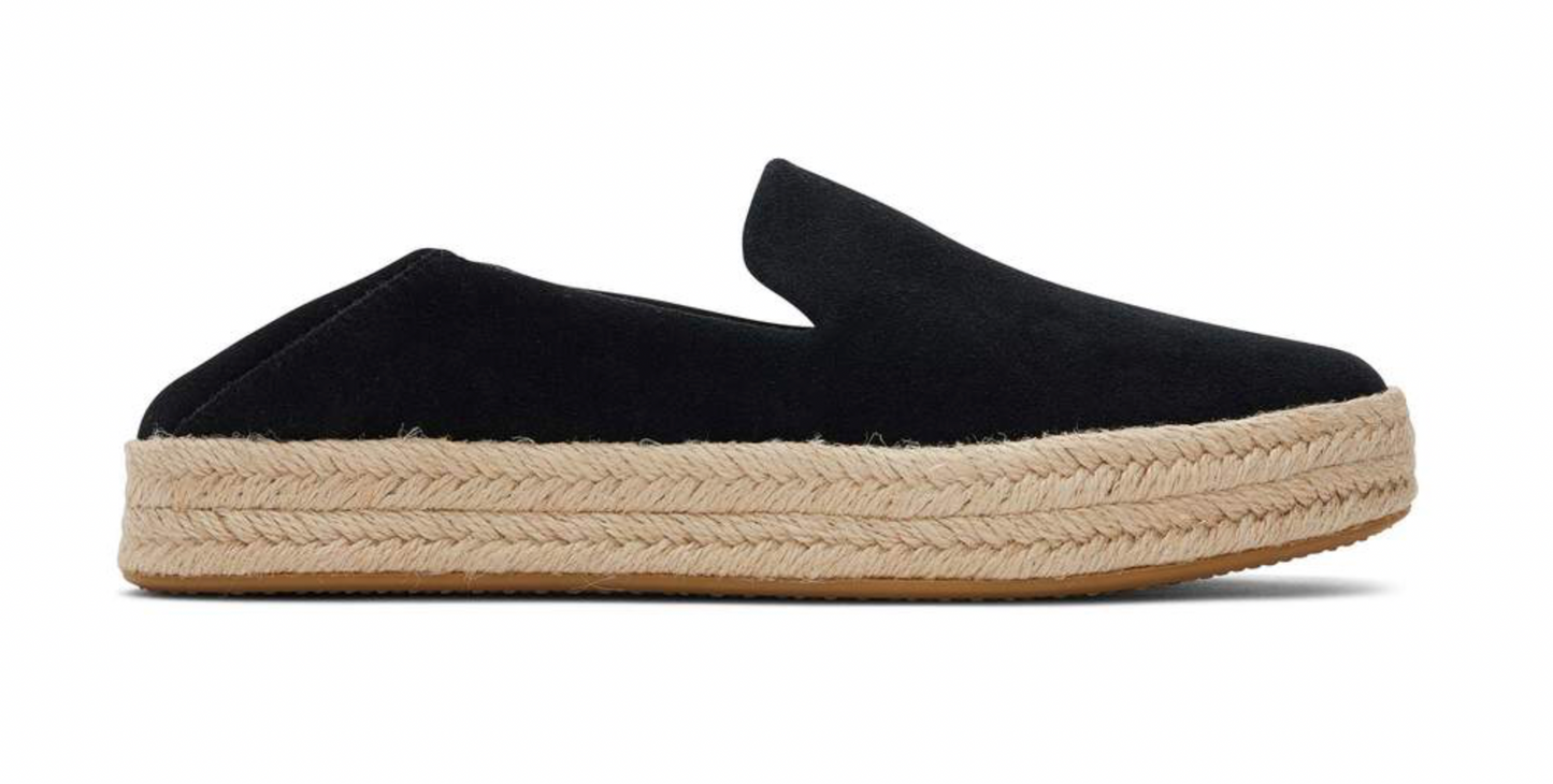 TOMS Carolina Black Suede