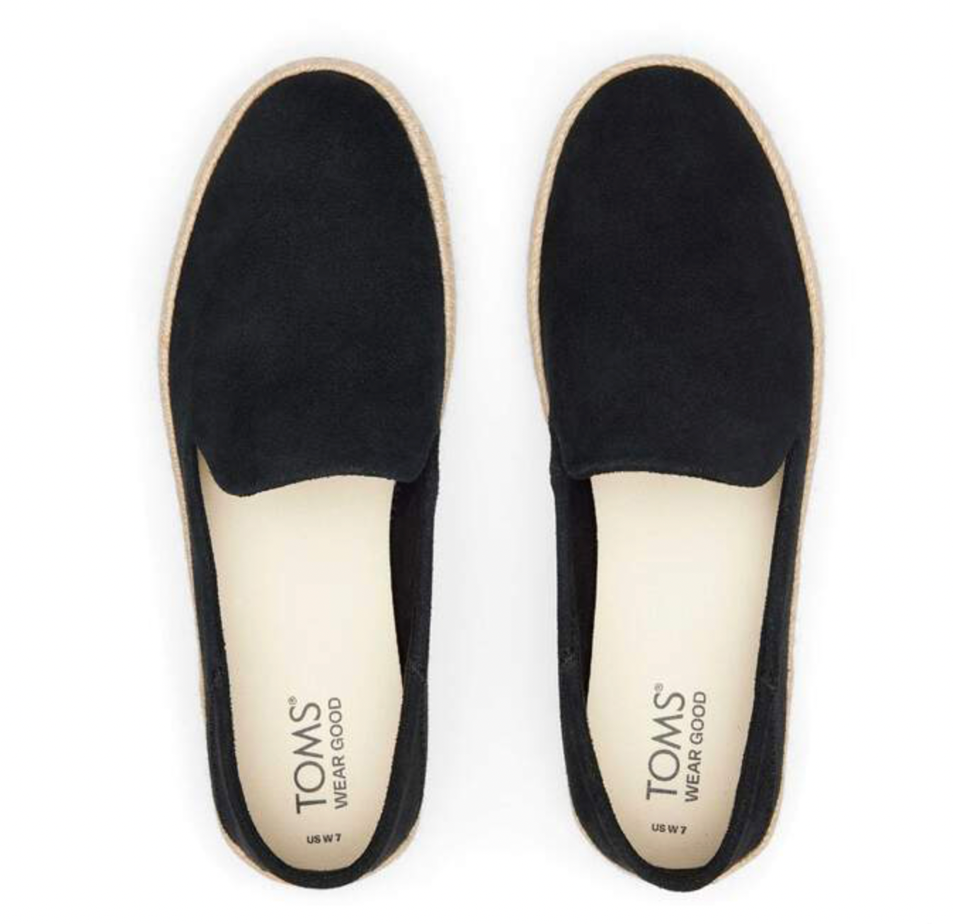 TOMS Carolina Black Suede