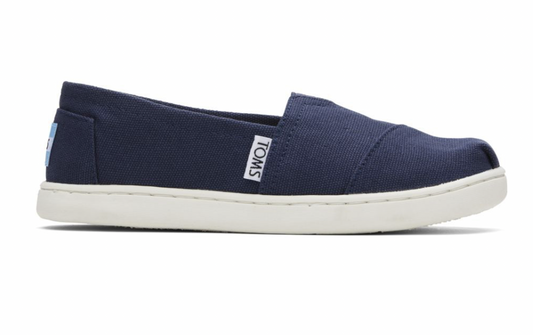TOMS Canvas Youth-Navy