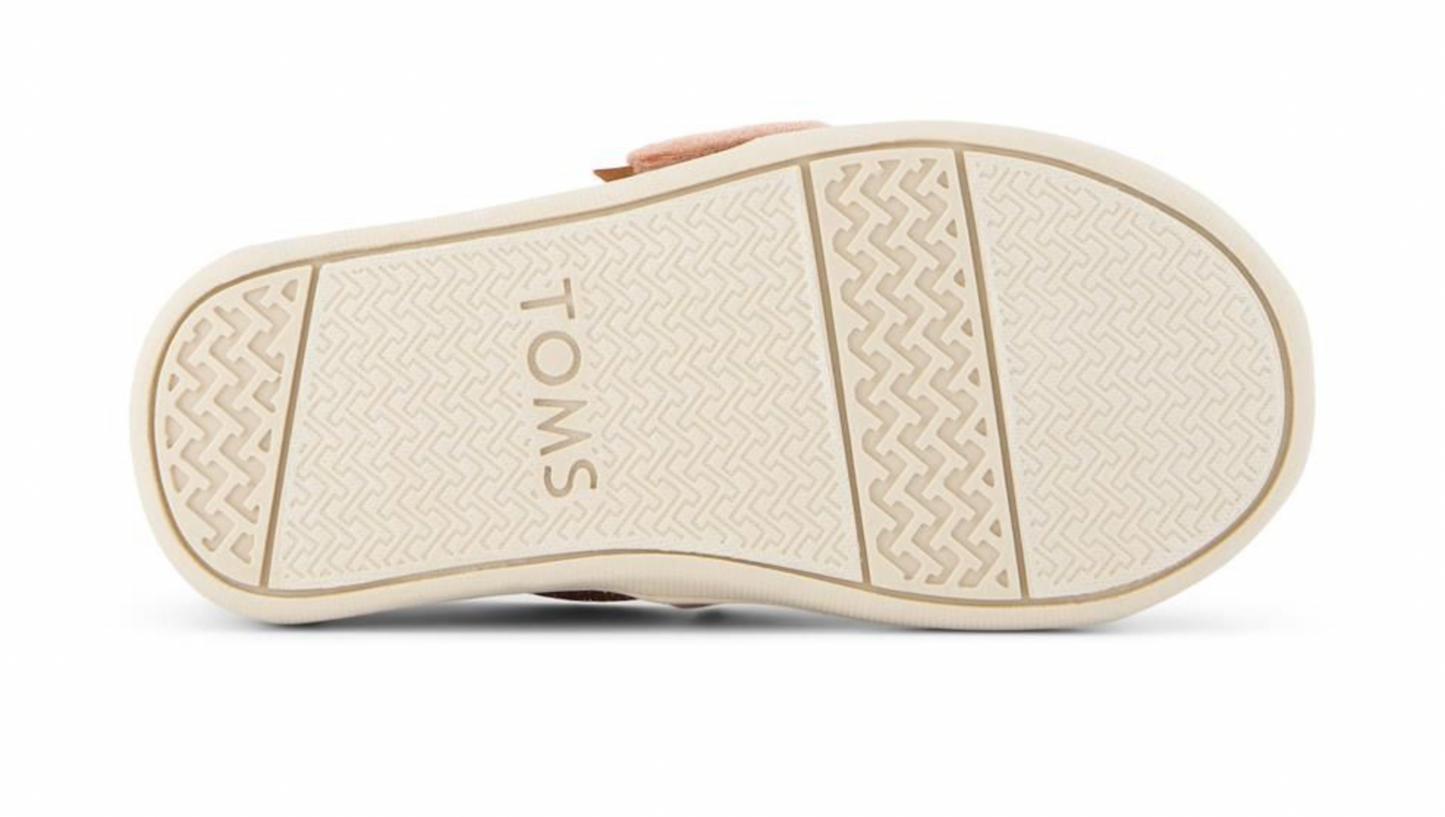 Toms Tiny Rose Gold Cosmic Glitter Alpargata
