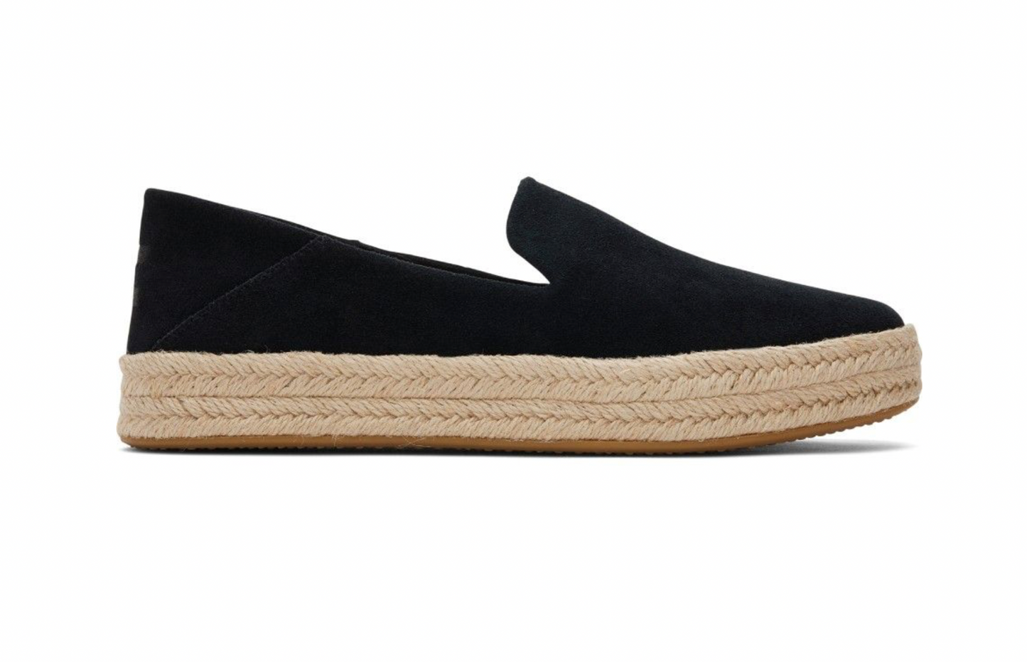 TOMS Carolina Black Suede