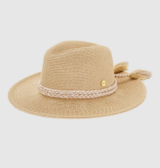 Collapsible Fedora Gold