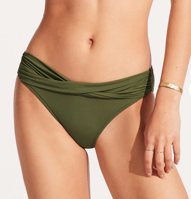 Seafolly Collective Twist Band Mini Hipster Pant