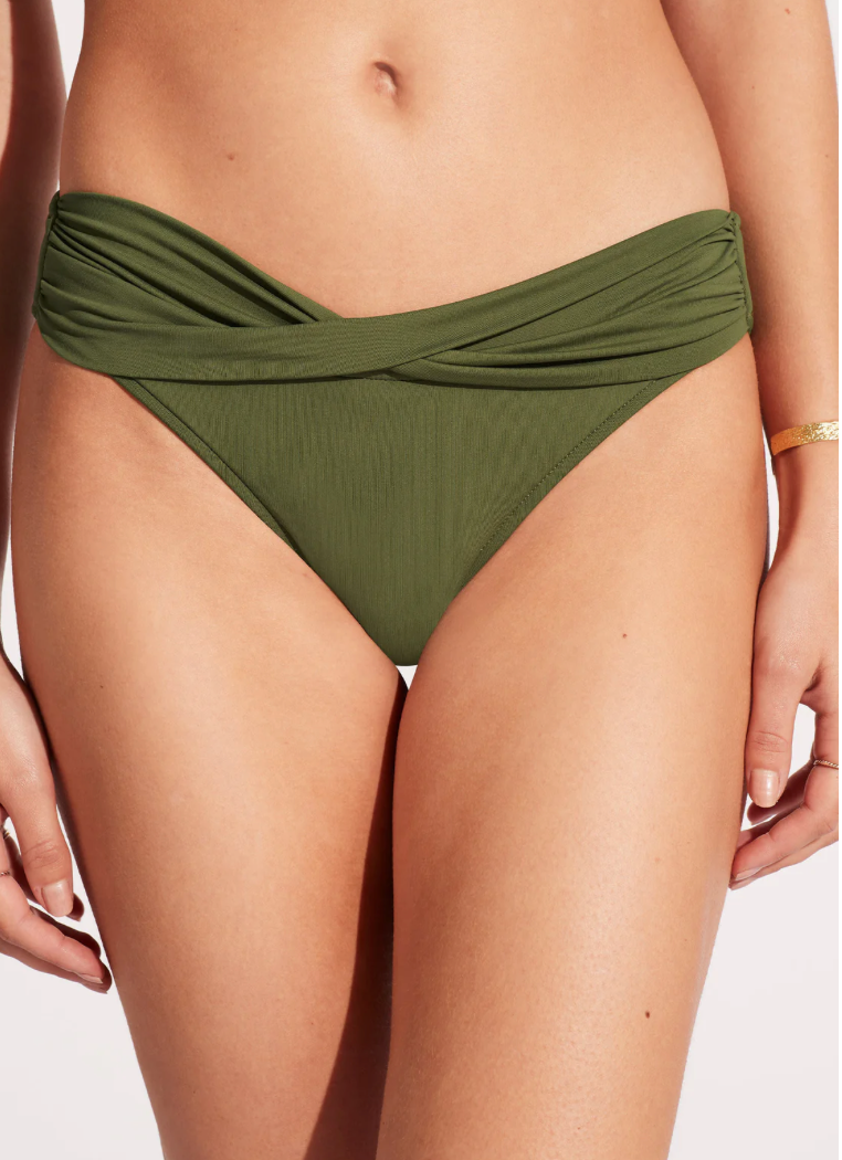Seafolly Collective Twist Band Mini Hipster Pant