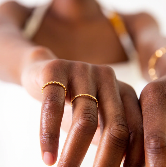 Tiny Treasures Snakeskin Ring