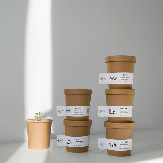 Drink it, Plant it - Organic Herbal Tea Blends: Agros