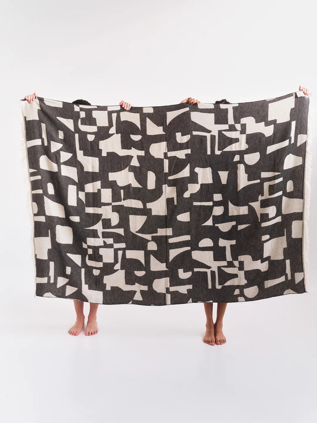 Double Feather Beach Towel Eroticon Black