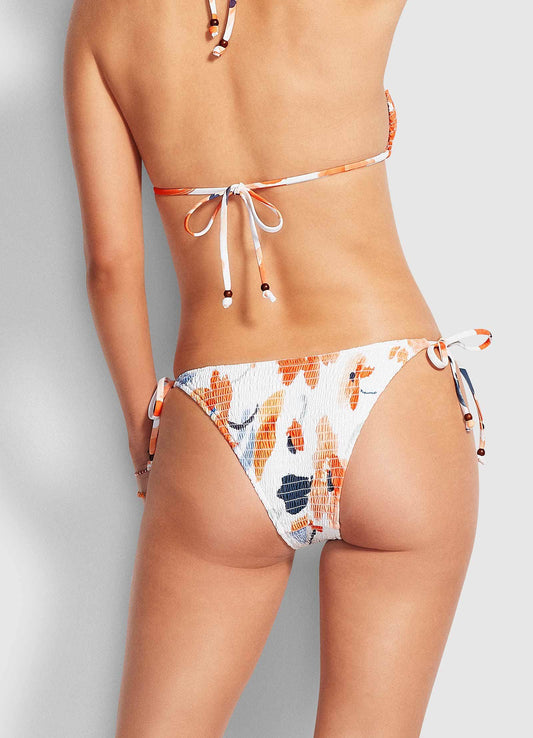 Summer Memoirs Shirred Tie side