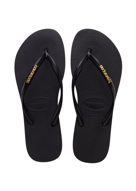 Havaianas Slim Logo Metallic