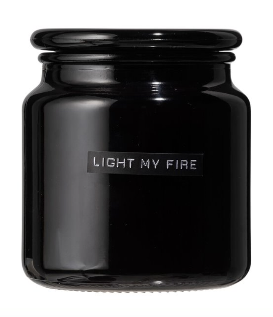 Light My Fire Big Black Candle