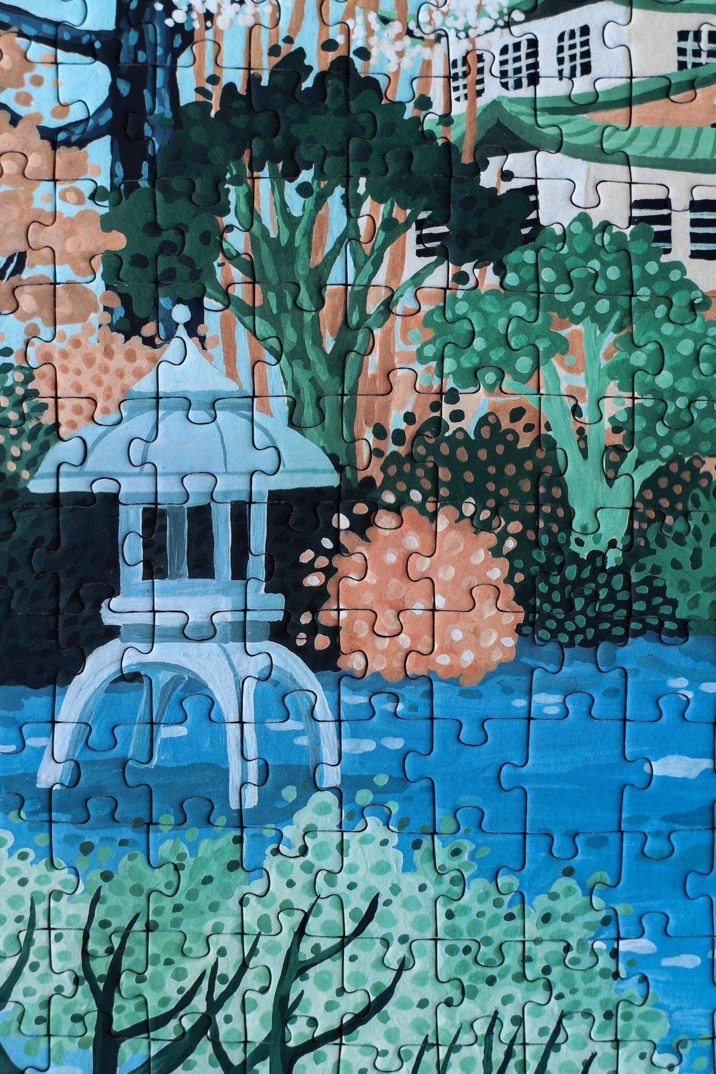Osaka Castle puzzle, 500 pieces