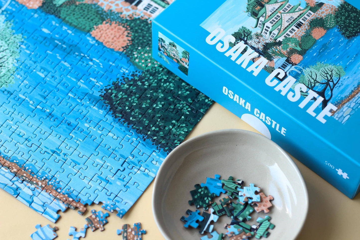 Osaka Castle puzzle, 500 pieces