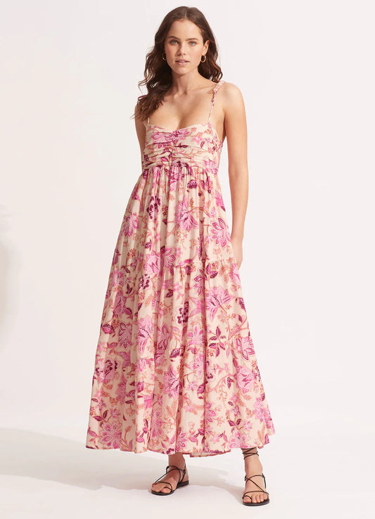 Silk Road Midi Dress
