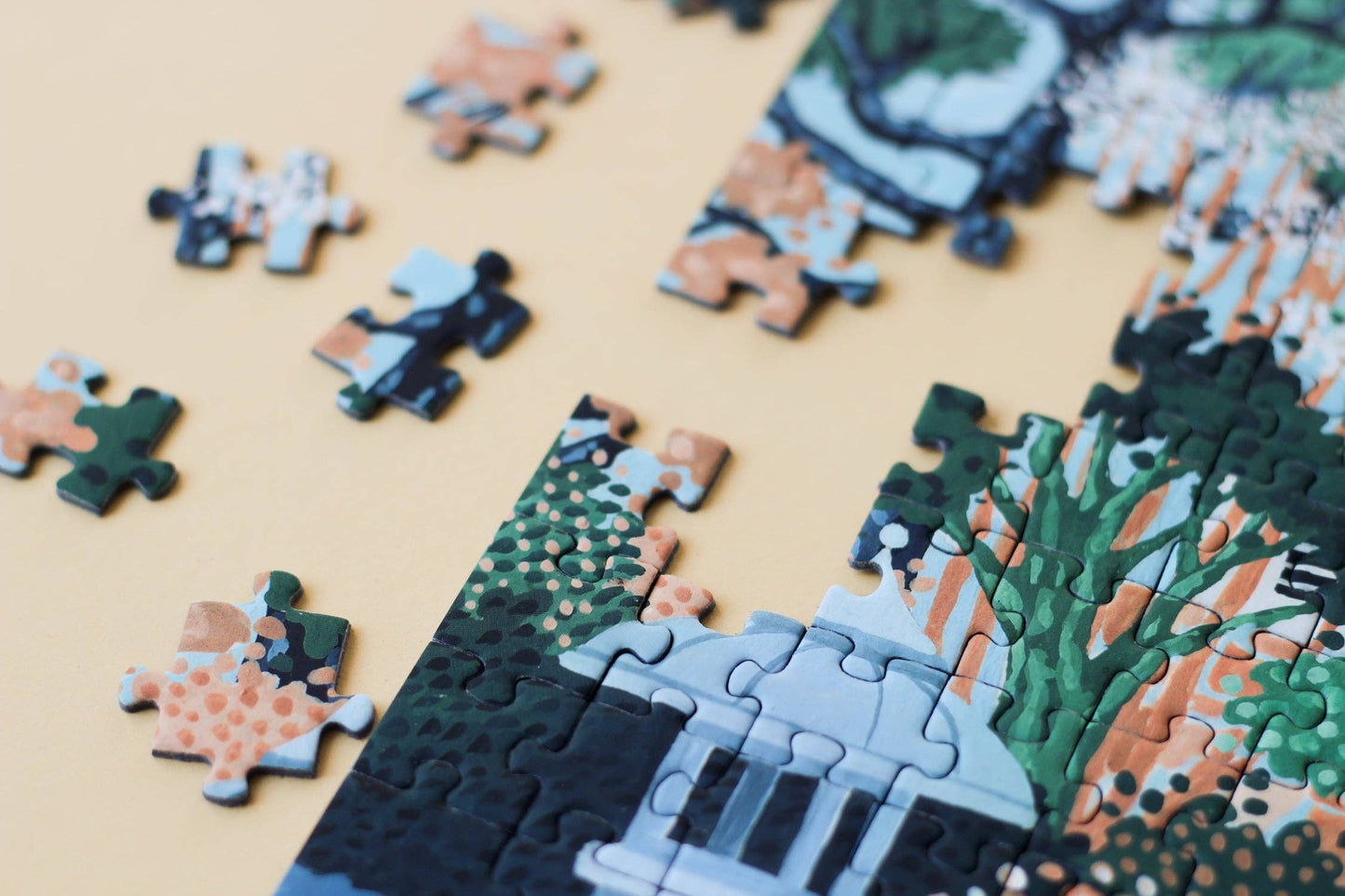Osaka Castle puzzle, 500 pieces