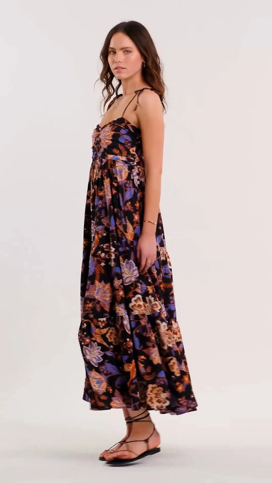 Silk Road Midi Dress