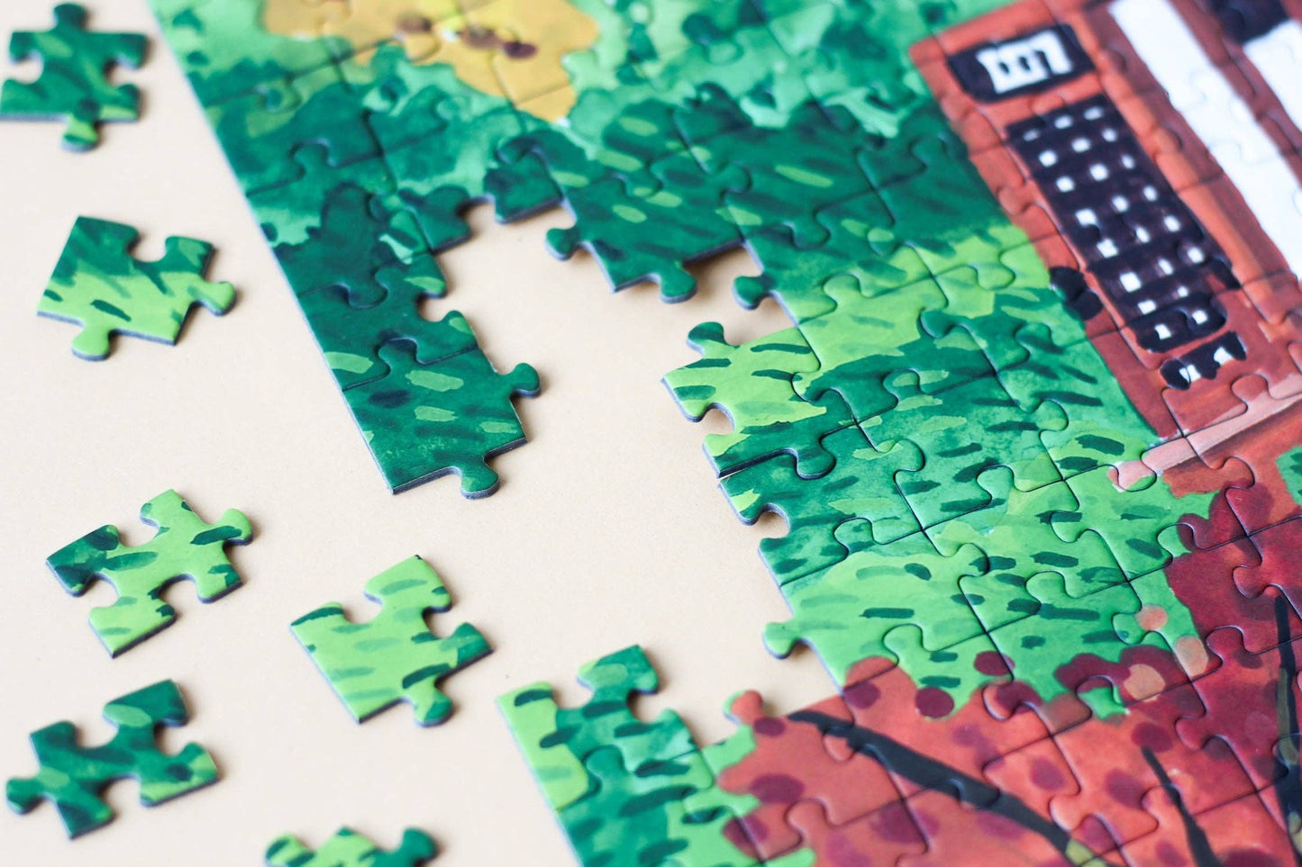 Kyoto Temple puzzle, 1000 pieces