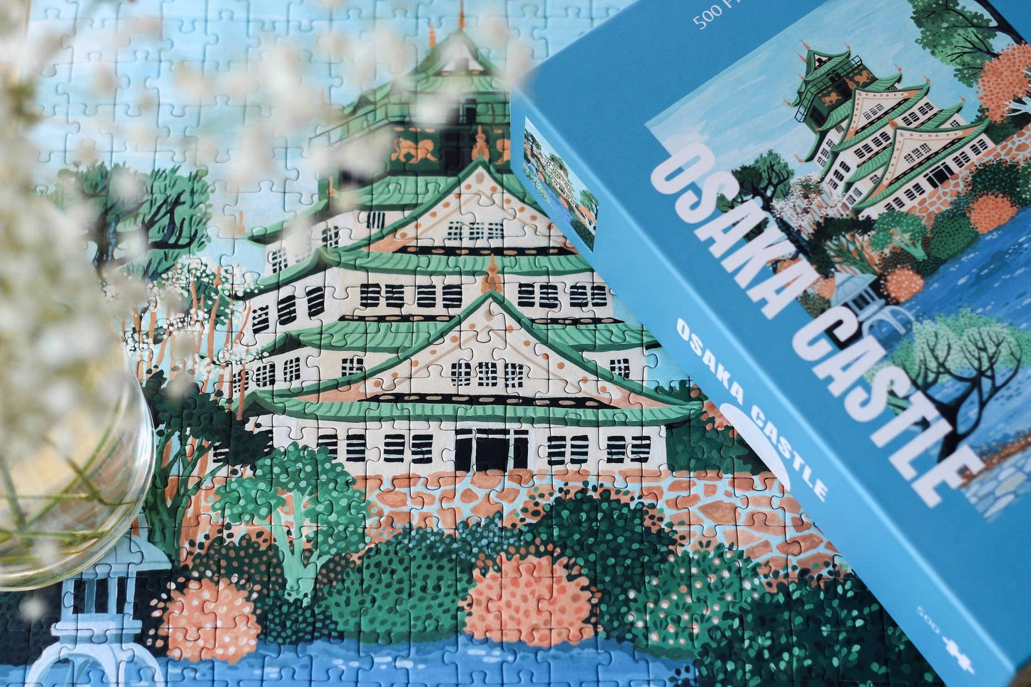 Osaka Castle puzzle, 500 pieces