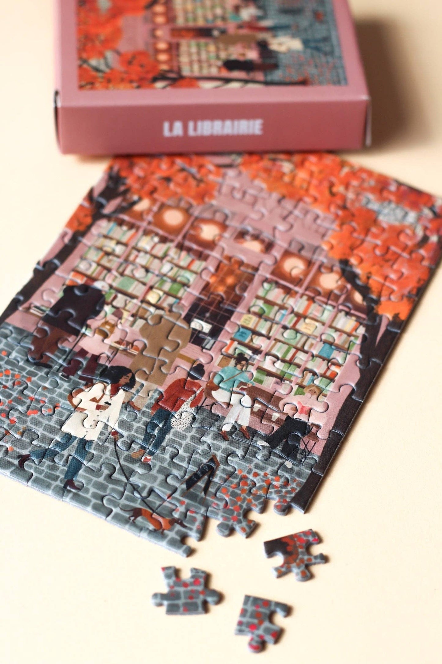 Mini-Puzzle The Bookstore, 99 pieces