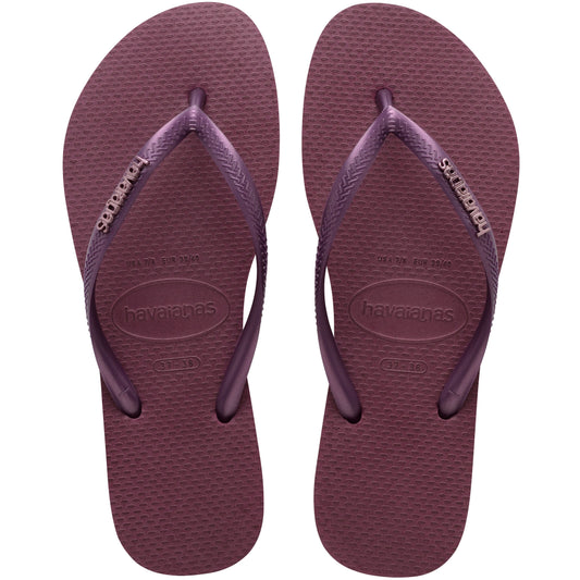 Havaianas Slim Logo Metallic