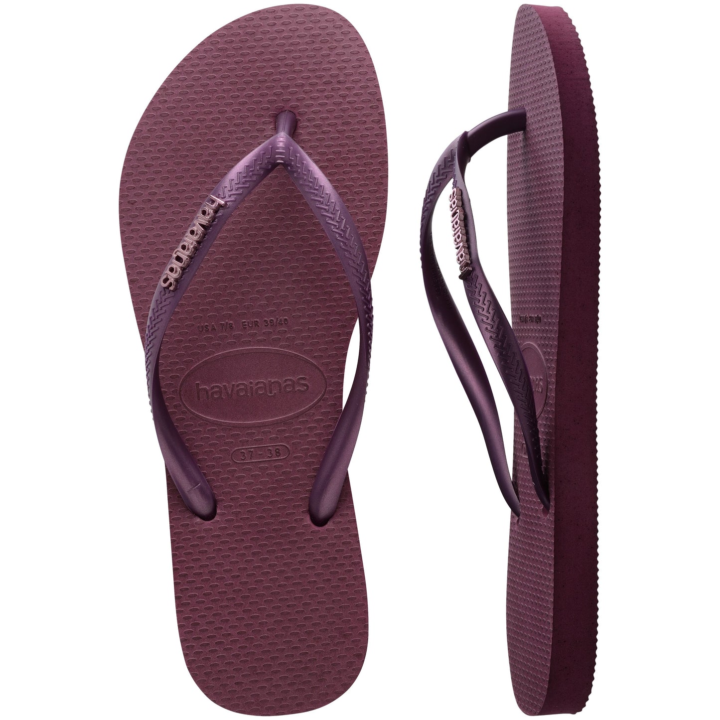 Havaianas Slim Logo Metallic