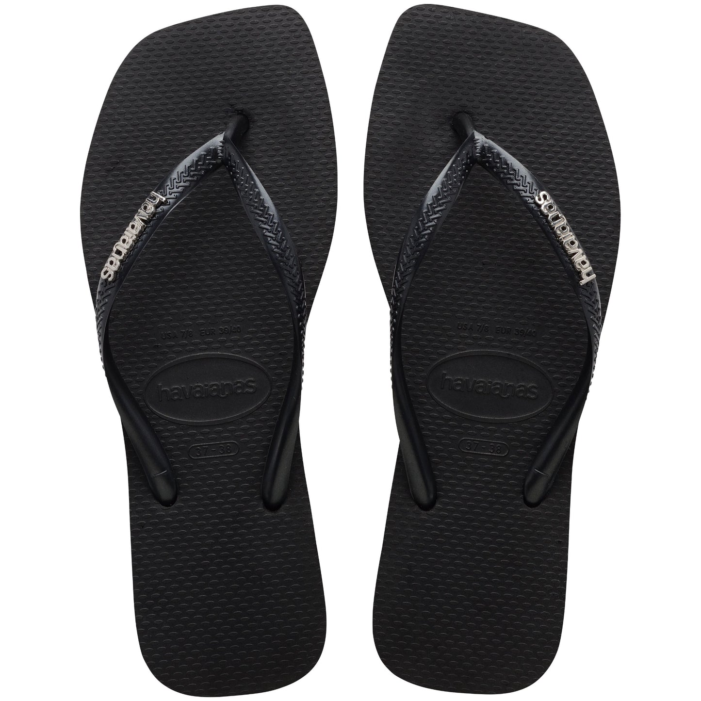 Havaianas Slim Square Logo Metallic