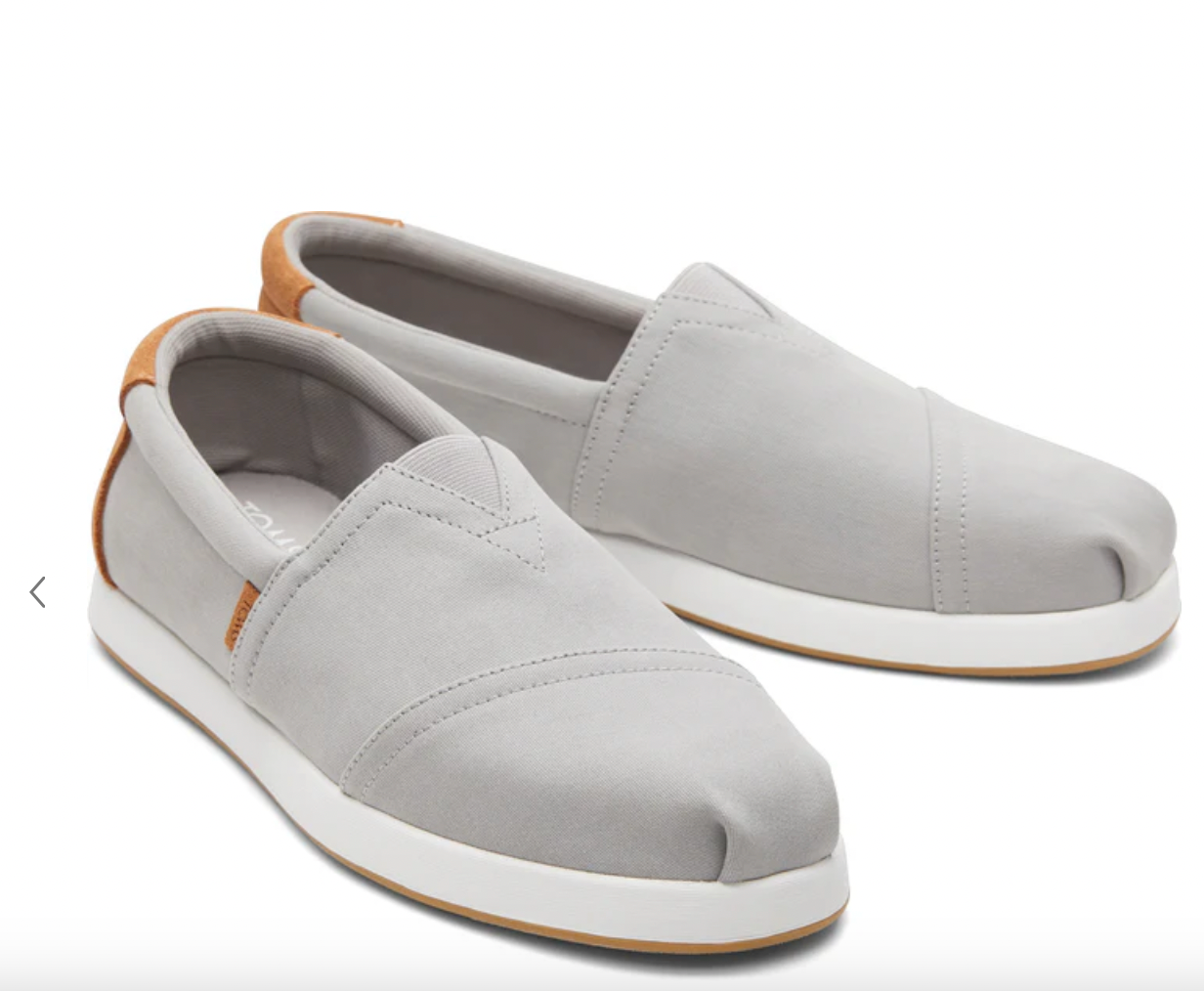 TOMS Alpargata FWD - Drizzle Grey Brushed Twill/Tan Suede