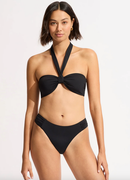 Seafolly Collective High Leg Ruched Side Bikini Bottom