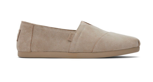 TOMS Dune Distressed Suede Alpargata Espadrille - Men