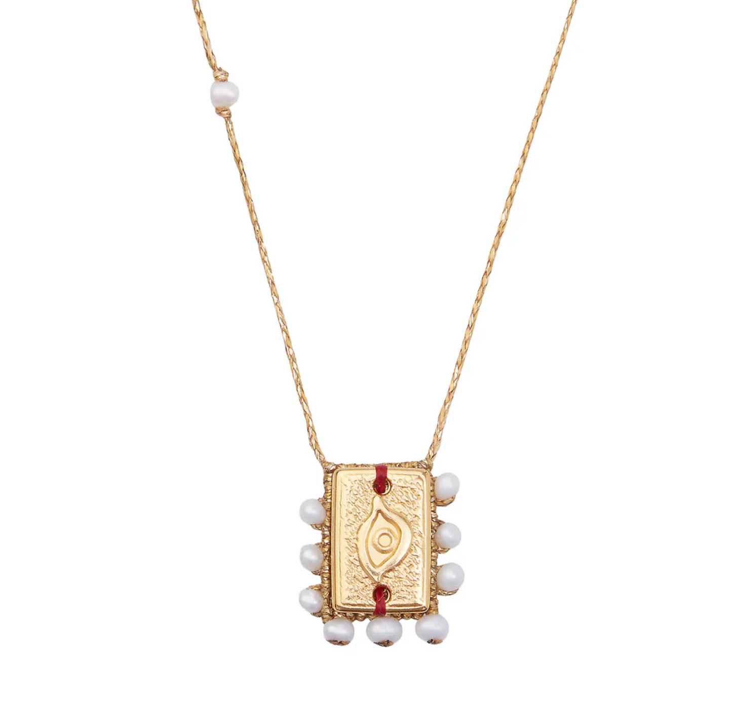 Irene Hussein - essaouira pearl pendant