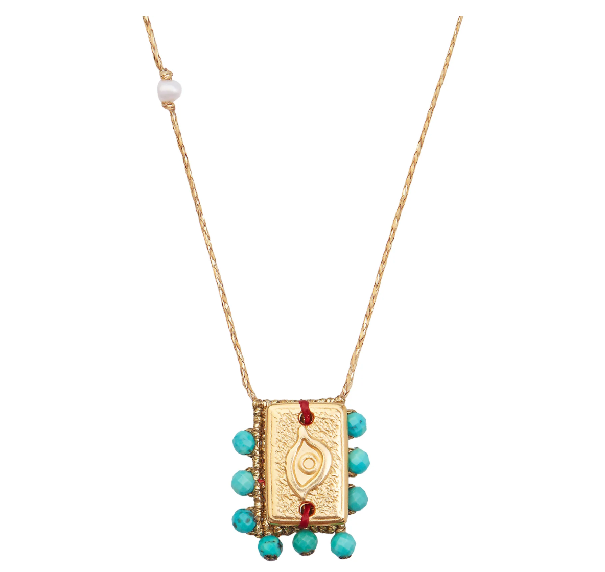Essaouira Turquoise Pendant