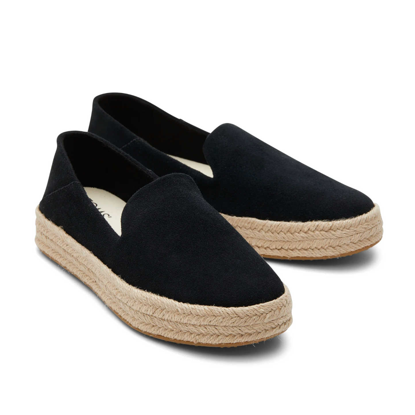 TOMS Carolina Black Suede