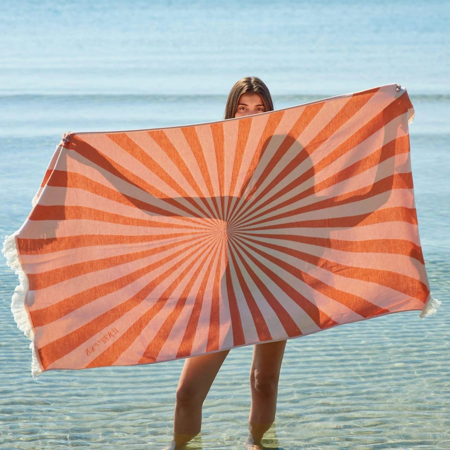 Feather Beach Towel Sunburst