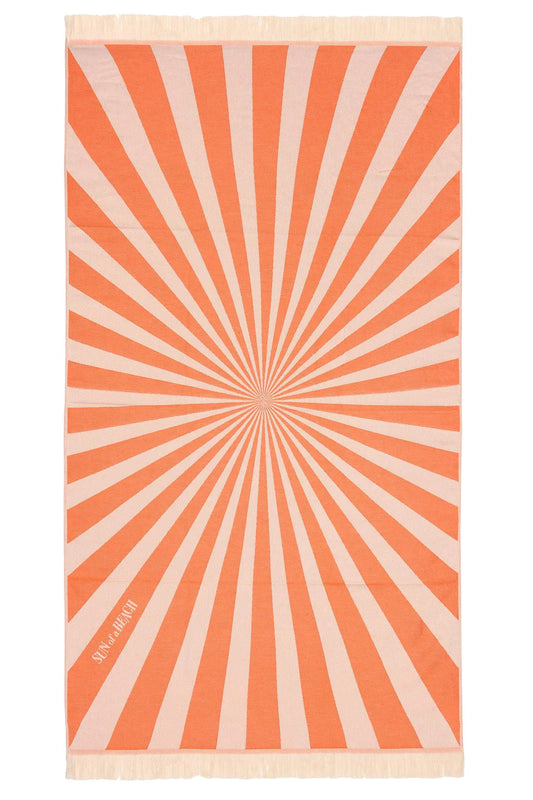 Feather Beach Towel Sunburst