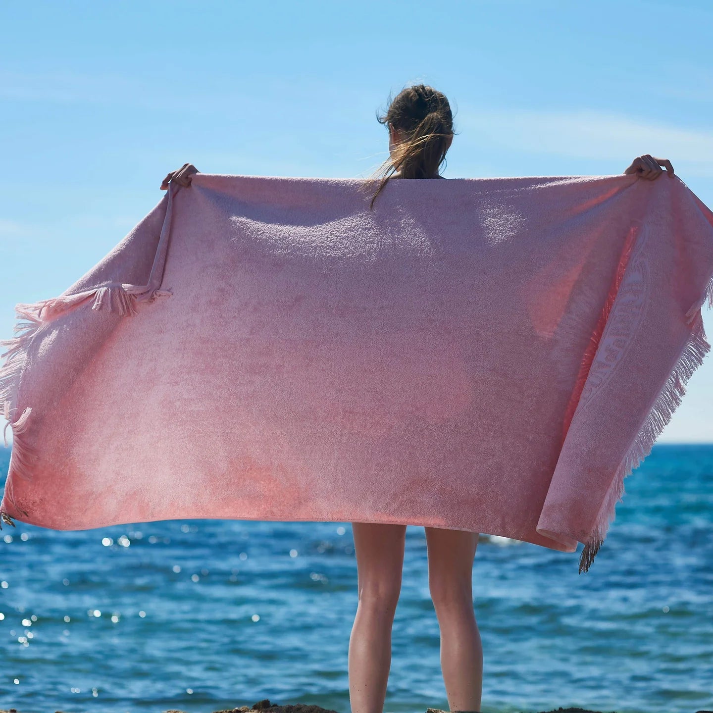 Monochrome Beach Towel