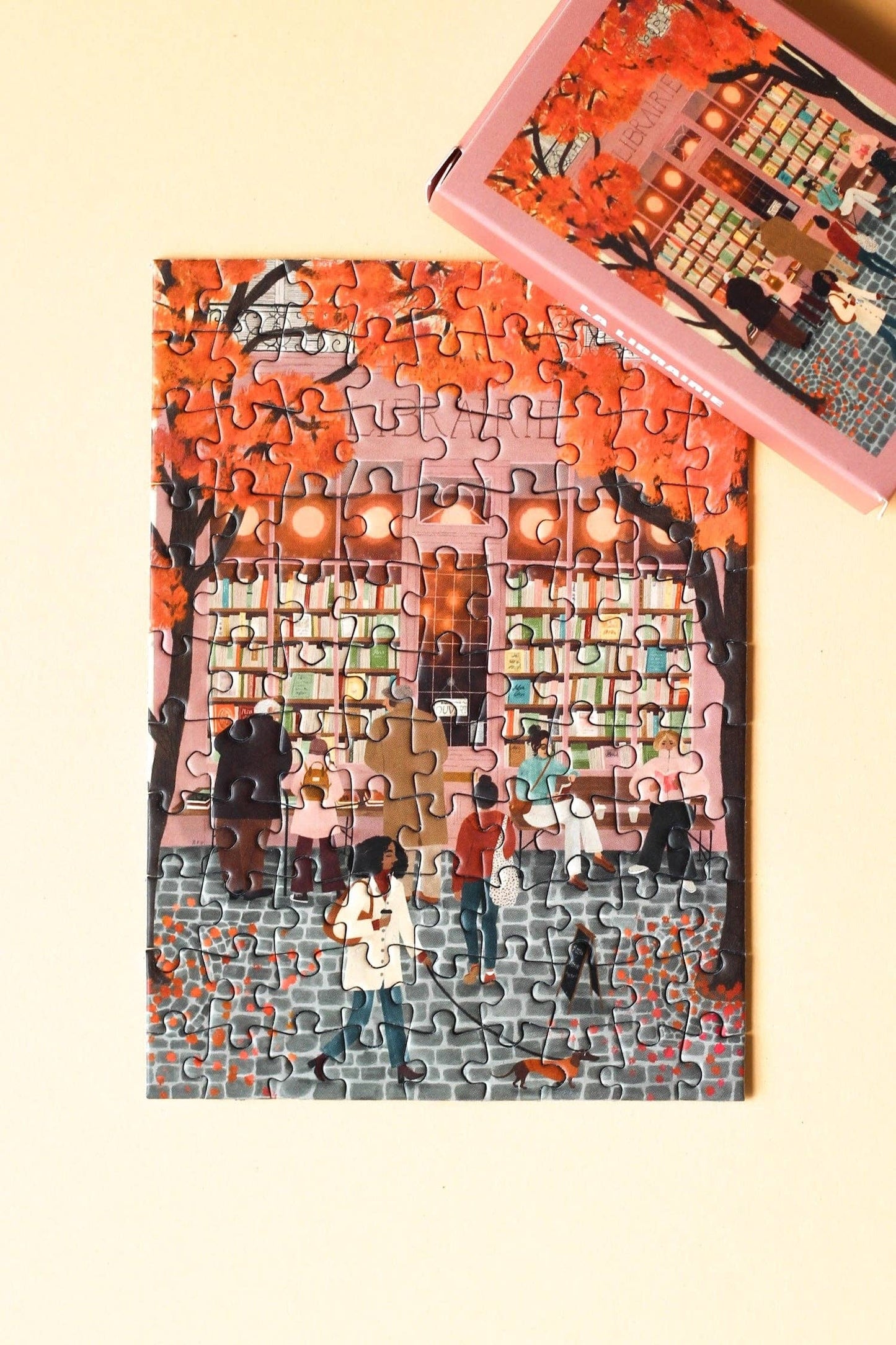 Mini-Puzzle The Bookstore, 99 pieces