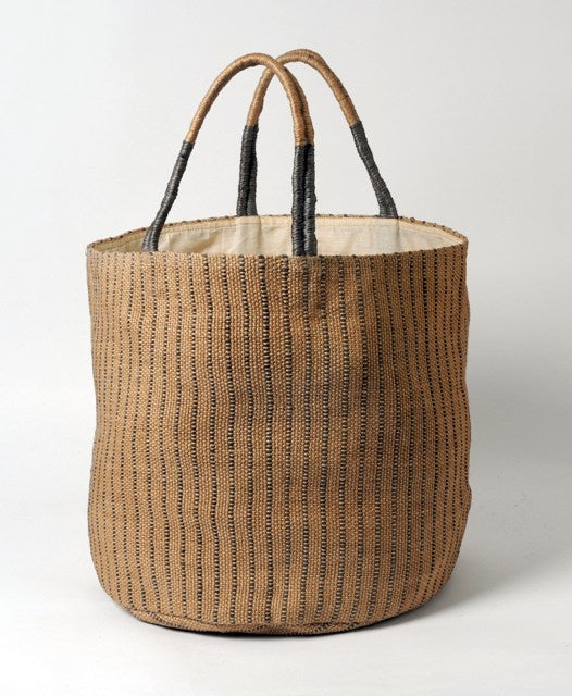 Large Hand Woven Jute Jocelyn Bag