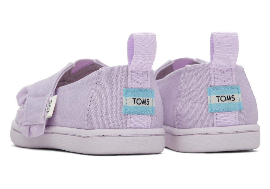 TOMS Tiny Canvas/Ruffle Light Orchid