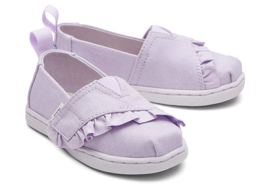 TOMS Tiny Canvas/Ruffle Light Orchid