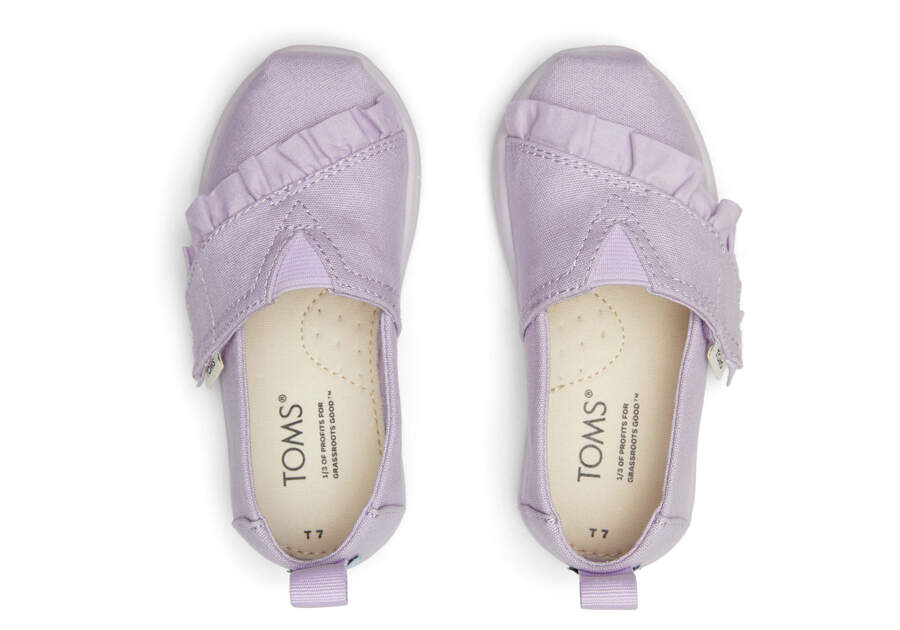 TOMS Tiny Canvas/Ruffle Light Orchid